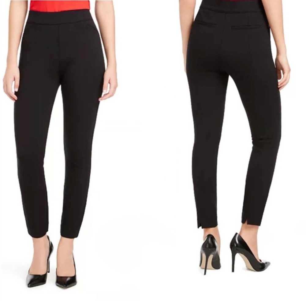 SPANX Back-Seam Skinny Ponte-Knit Pants